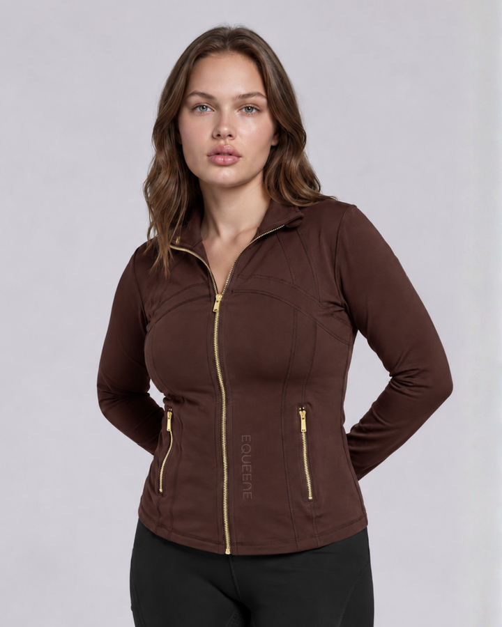 Technical Training Jacket - Espresso