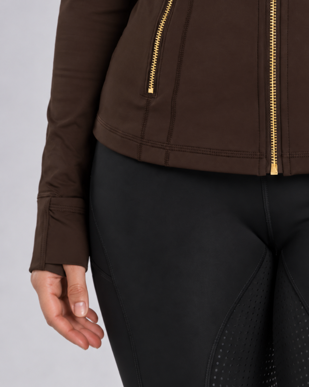 Technical Training Jacket - Espresso