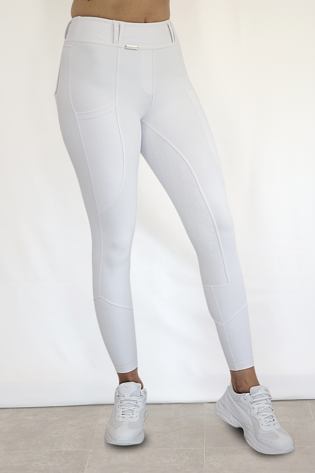 Pantalones de montar Isla Performance - Blanco