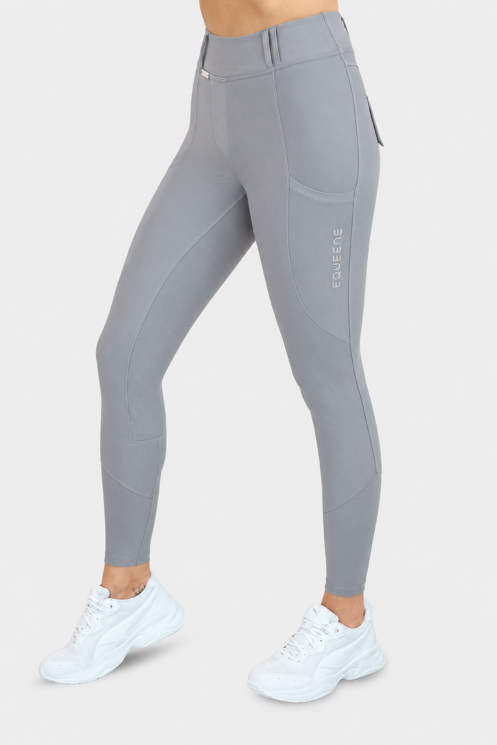 Performance Riding Breeches - Granite