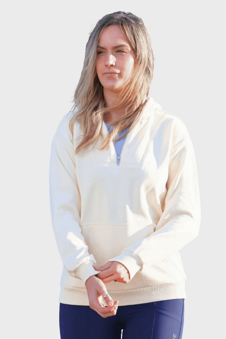 Ana Polar Hoodie - Beige