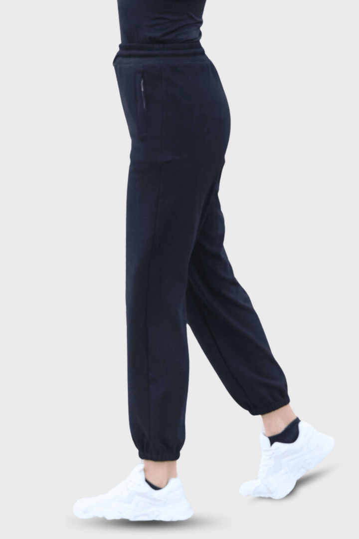 Lola Polar Sweatpants - Black