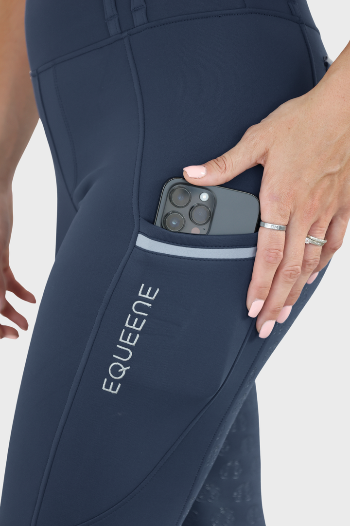 Elsa Pro Winter Breeches - Navy